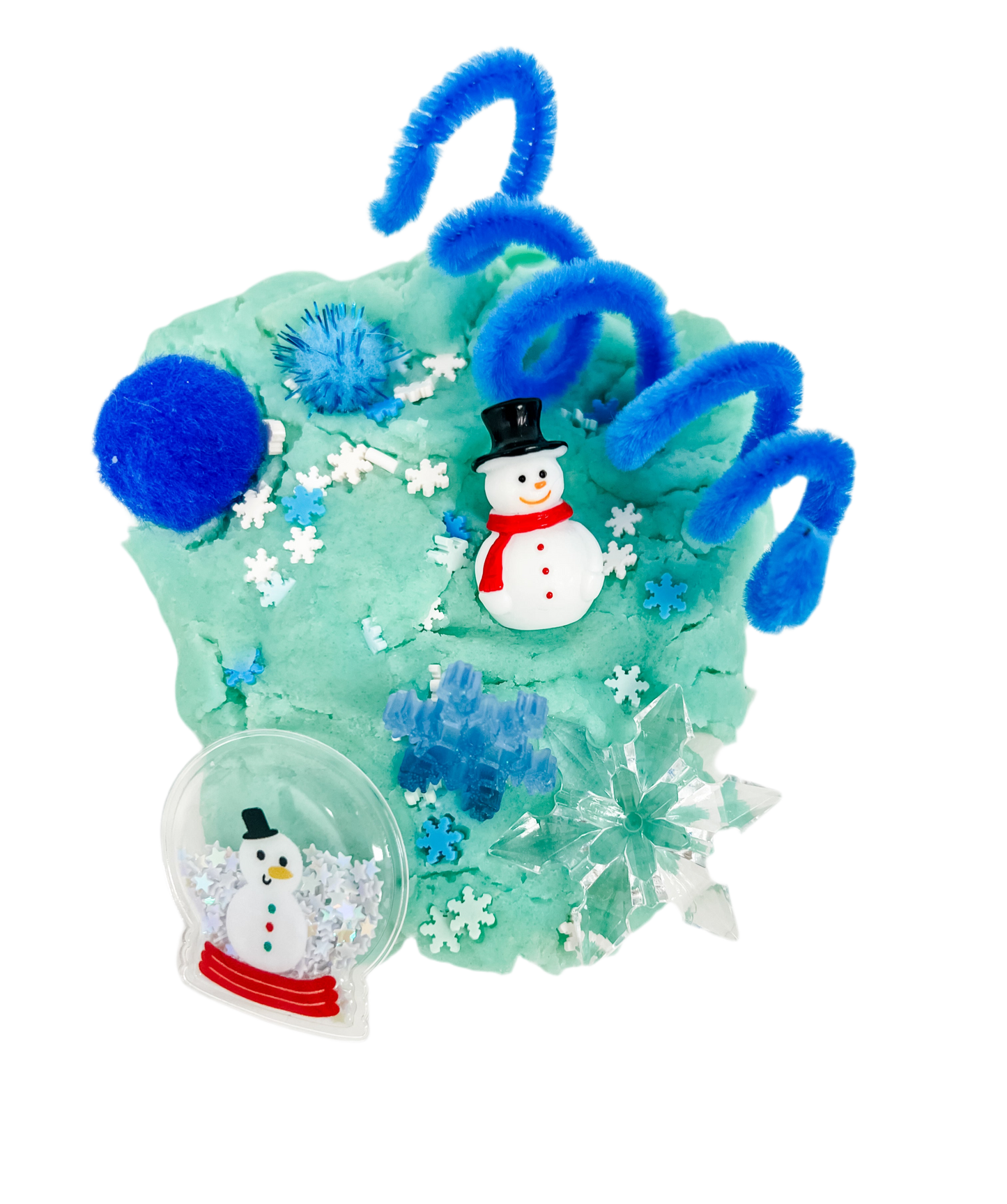 Dough Sensory Jar: Winter Theme