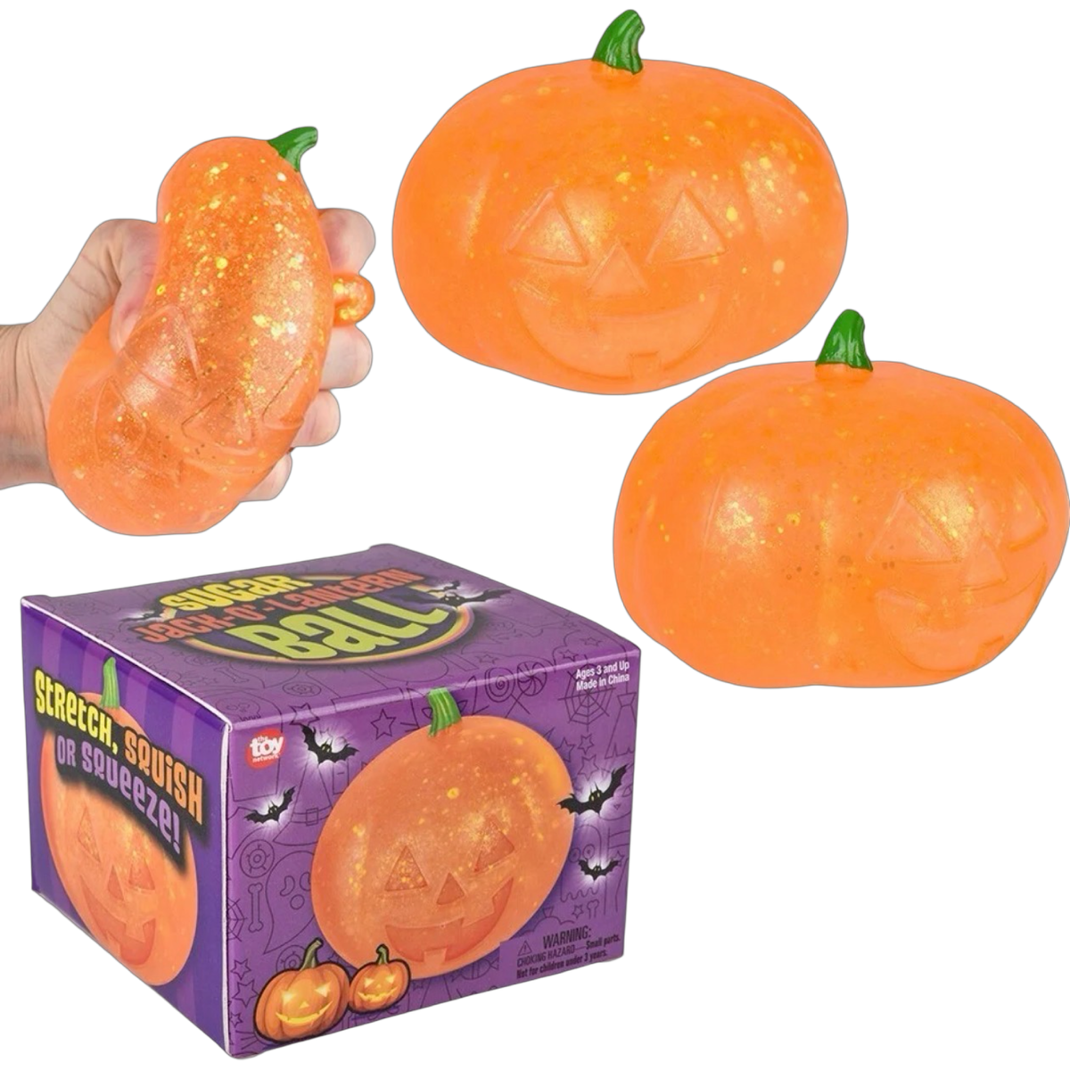 Jack O Lantern Sugar Ball