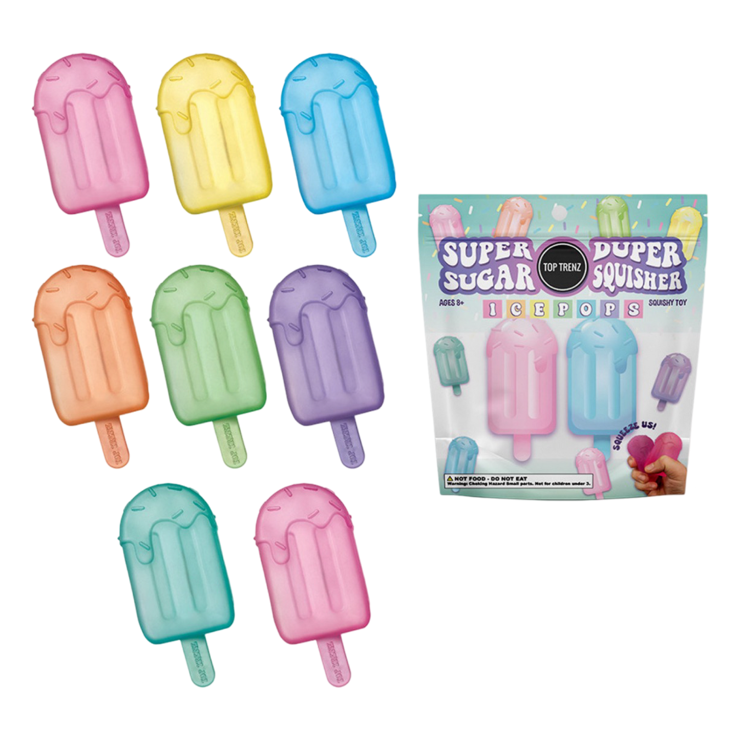 Mini Popsicle Sugar Squisher 2 Pack