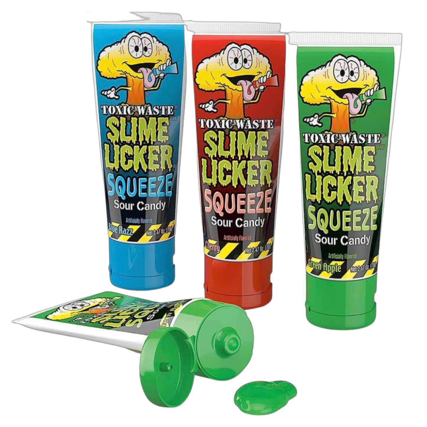 Toxic Waste Slime Licker SQUEEZE Candy