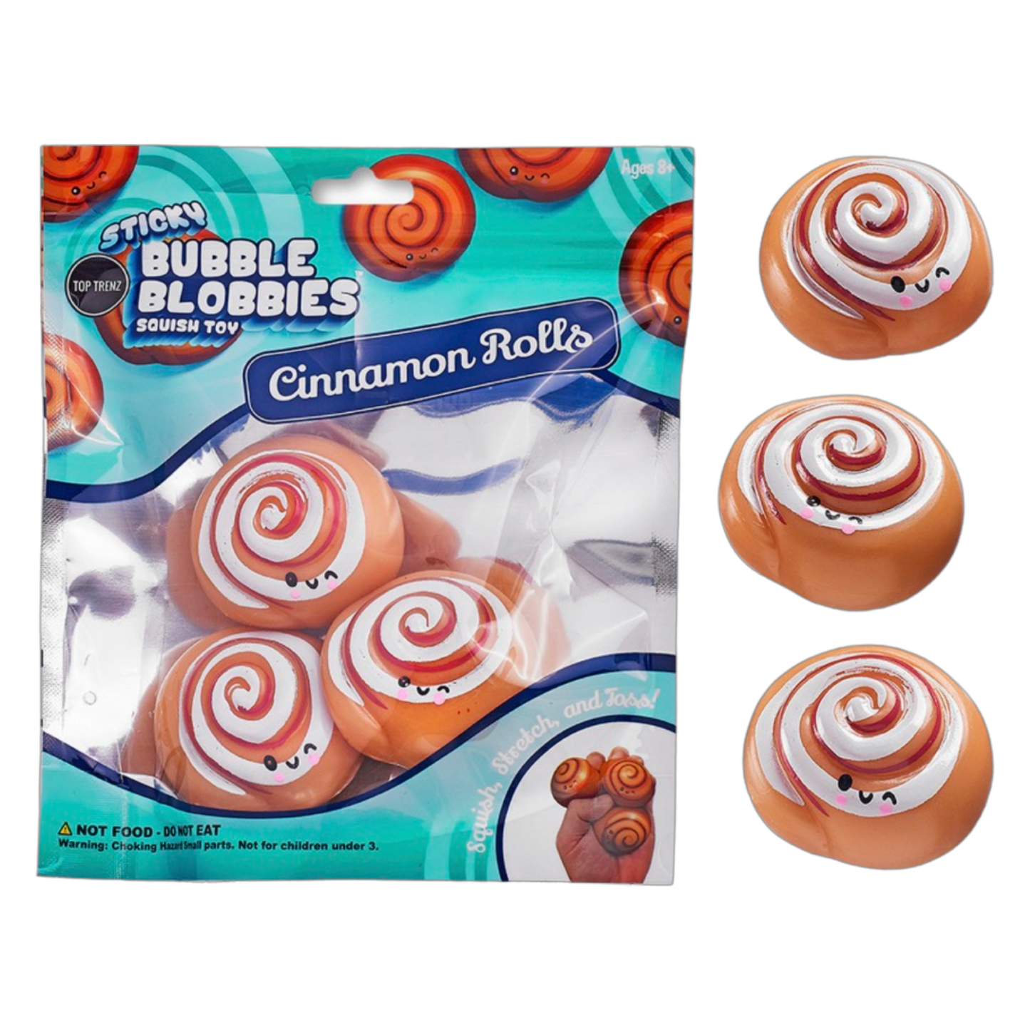 Sticky Bubble Blobbies Cinnamon Rolls