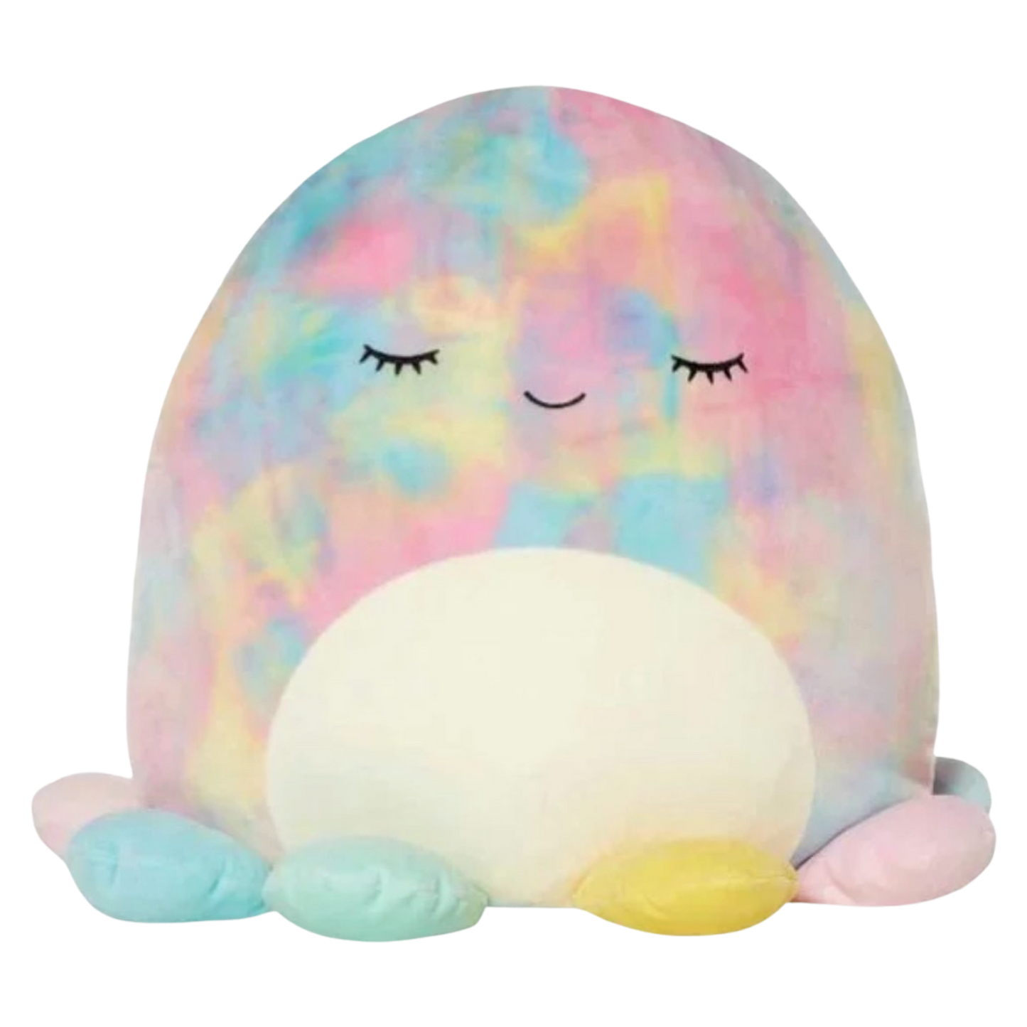 Rainbow Tie-Dye Octopus 20 inch Squishmallow