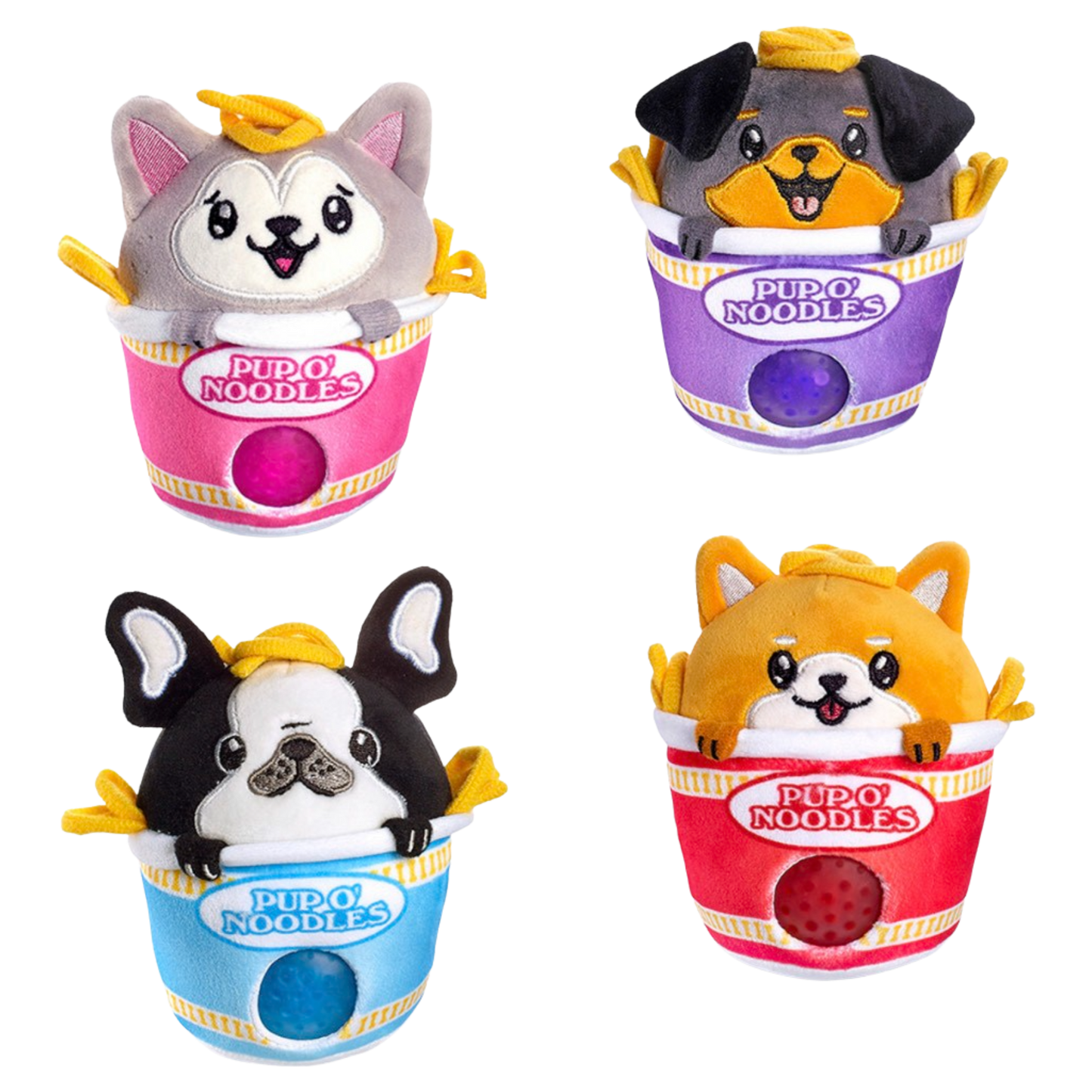 Pup O' Noodles Plush Beadie