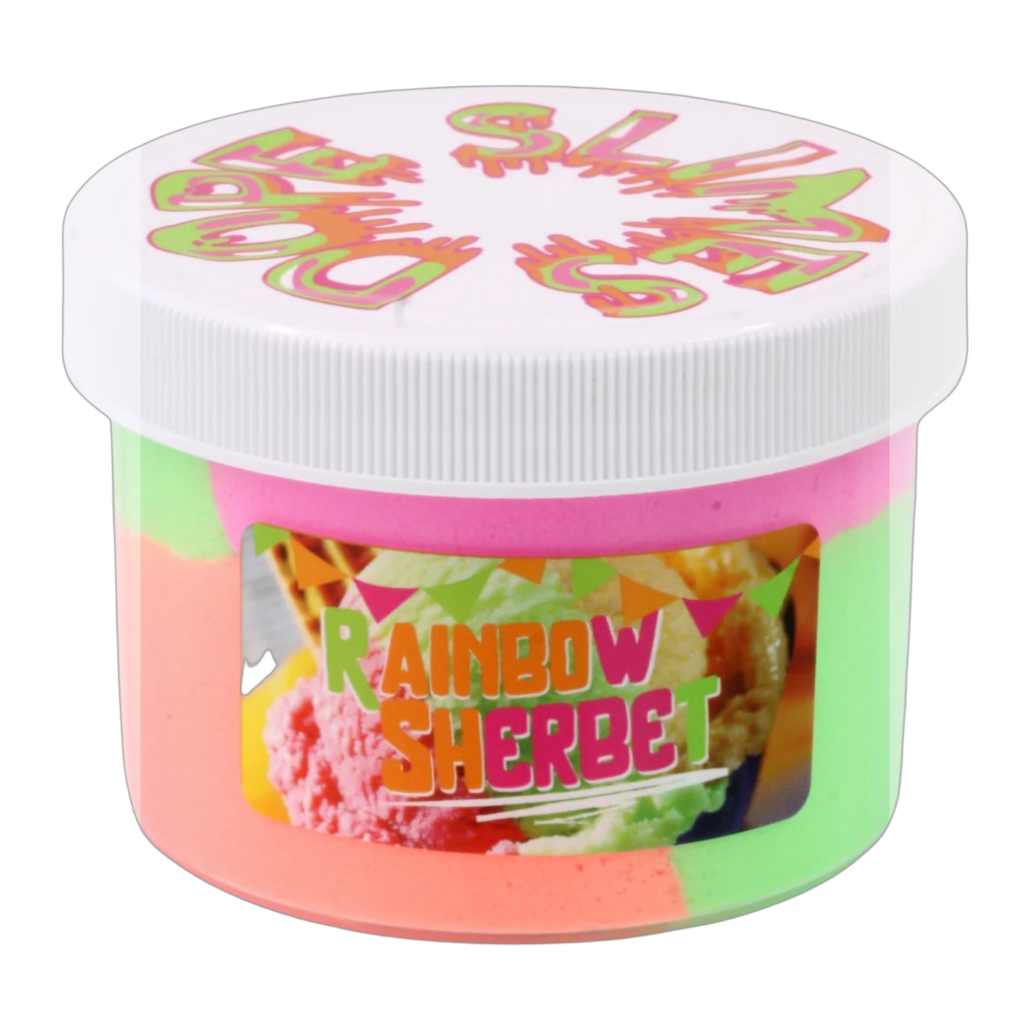 Rainbow Sherbet Slime