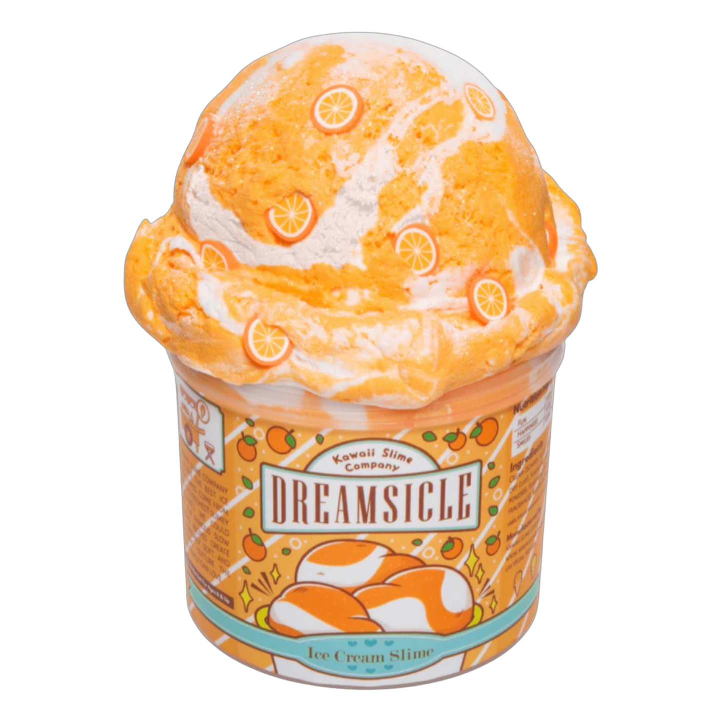Dreamsicle Ice Cream Slime
