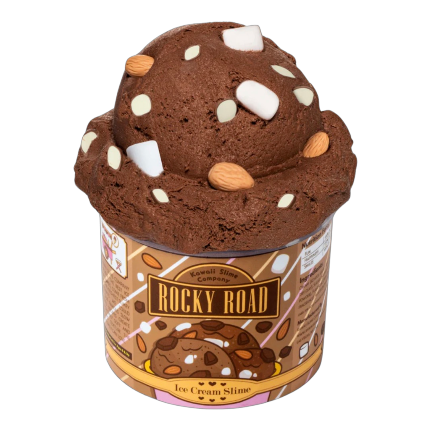 Rocky Road Ice Cream Slime