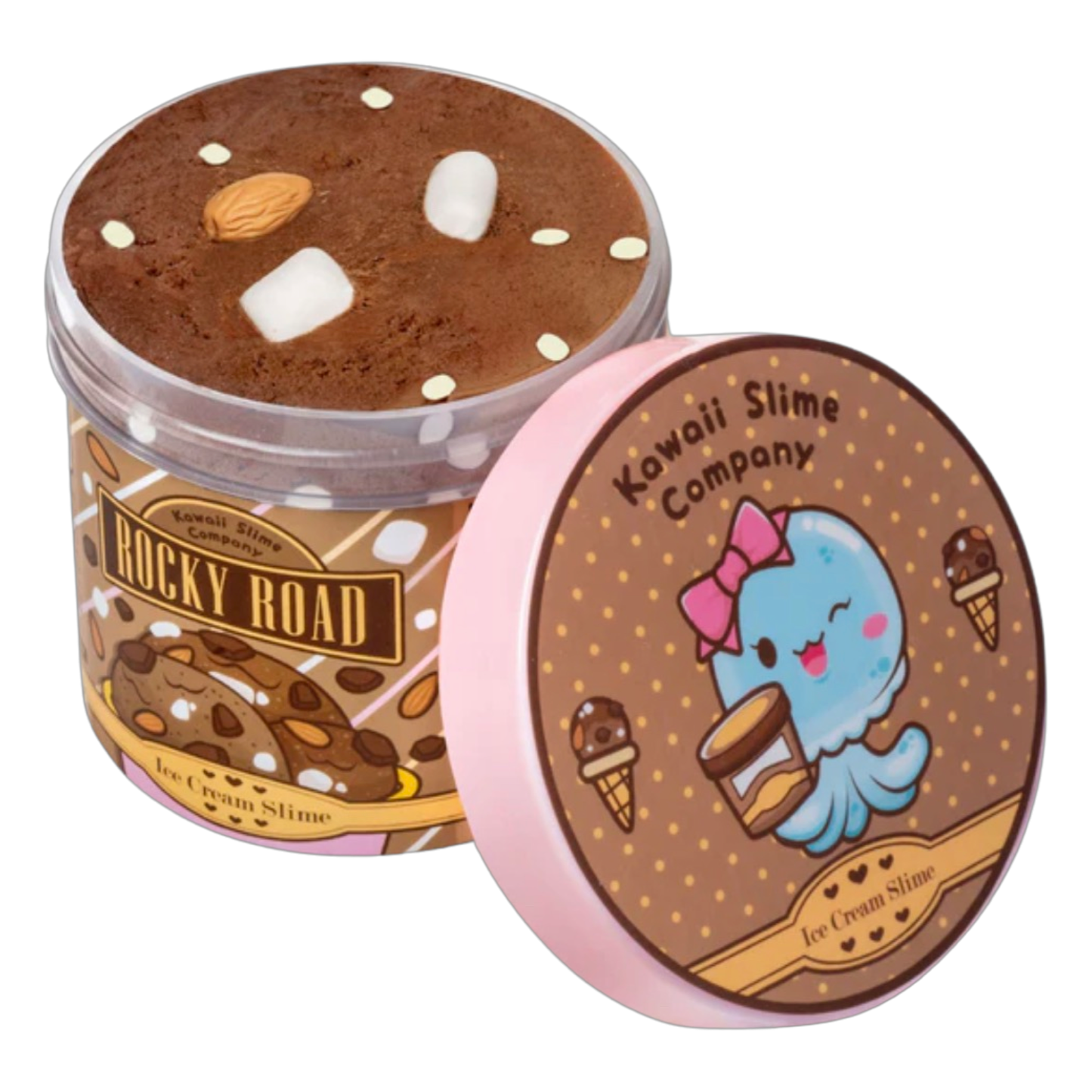 Rocky Road Ice Cream Slime