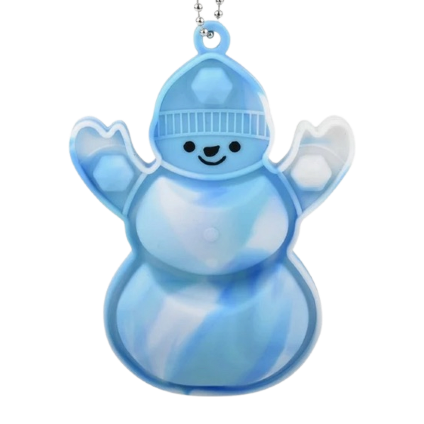 Christmas Reversible Popper Keychain