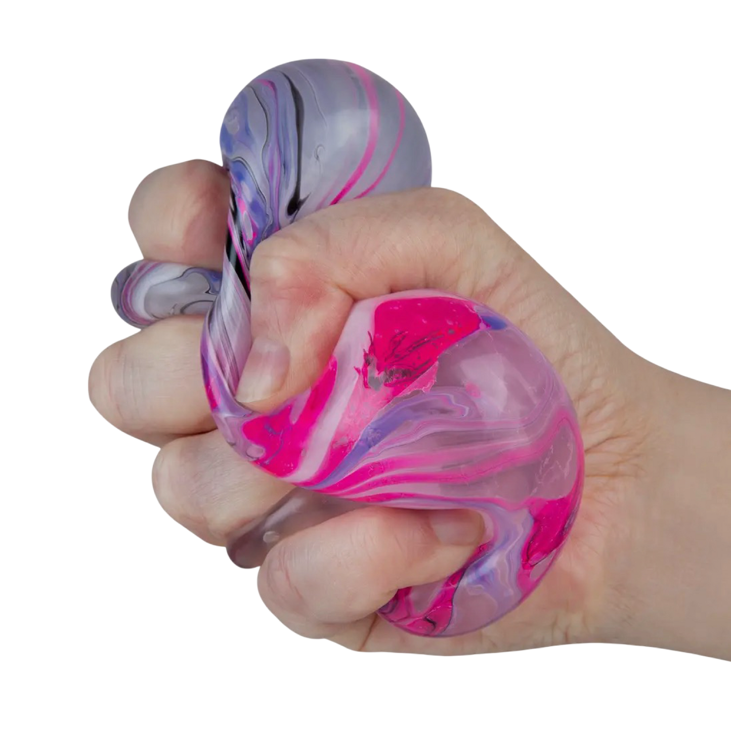 Tie dye swirl ice cube