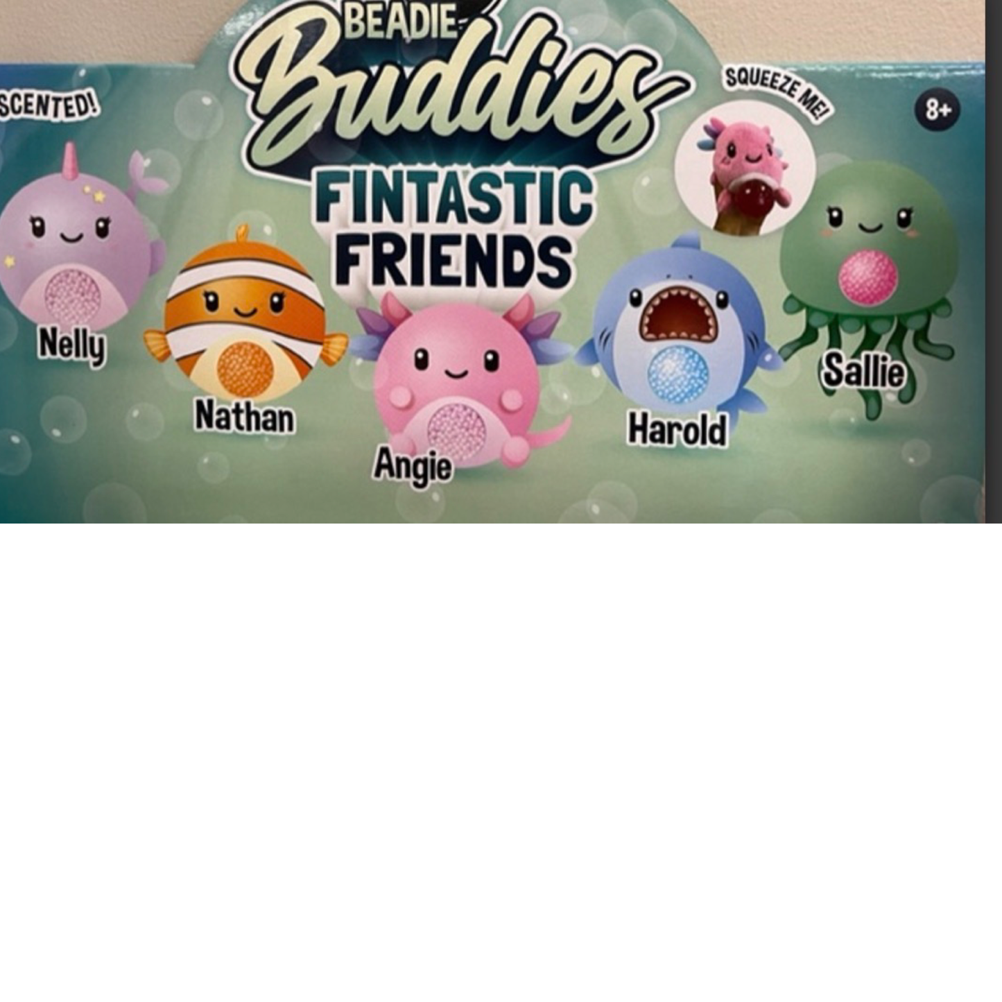 Fintastic Friends Plush Beadies