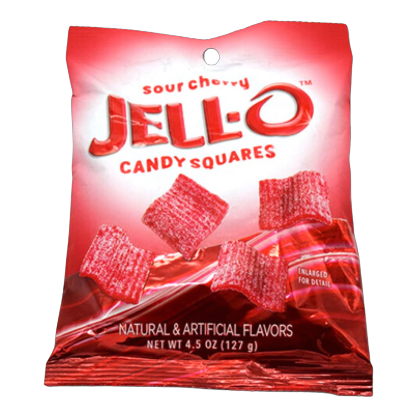 JELL-O Sour Cherry Candy Squares