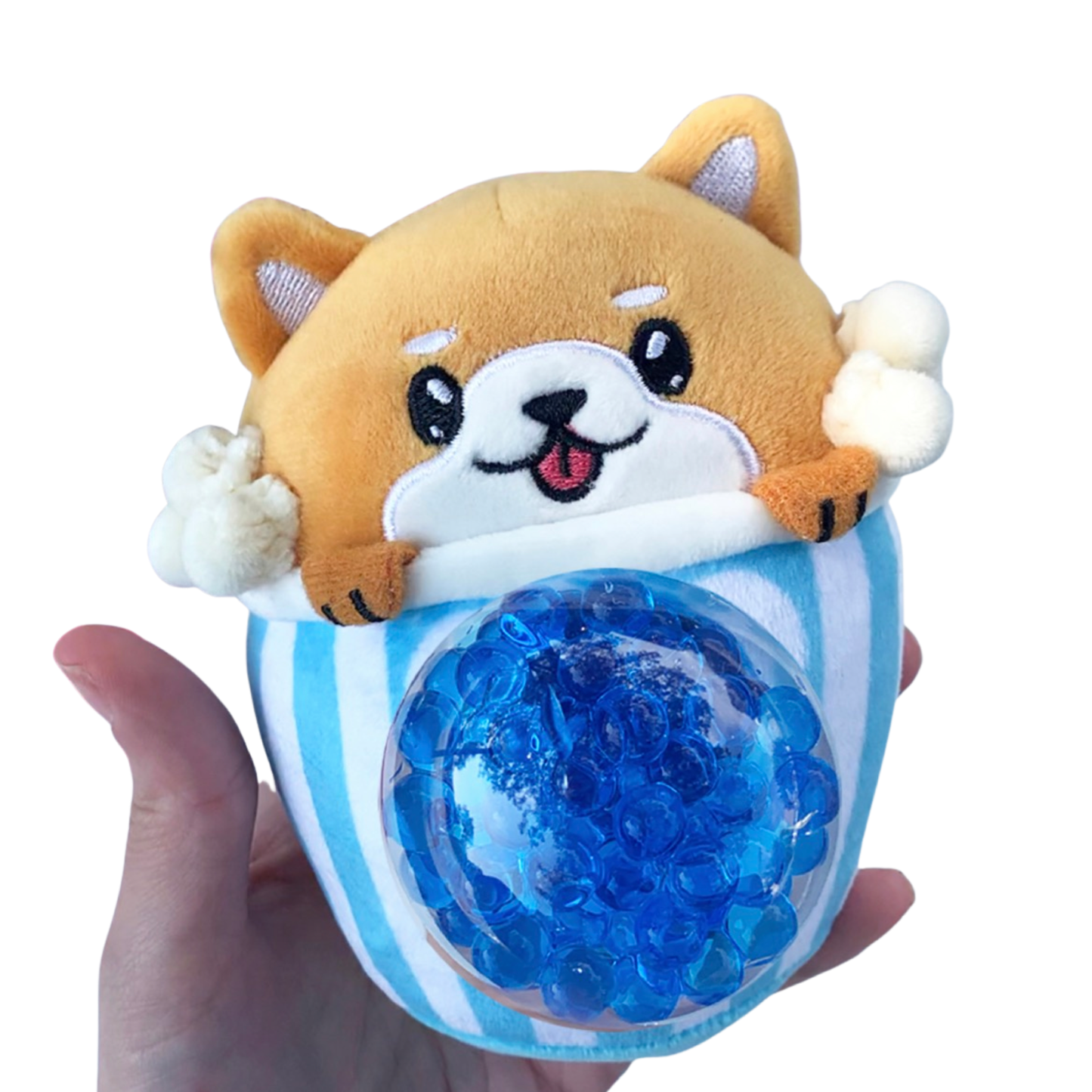 Pup corn Plush Beadies