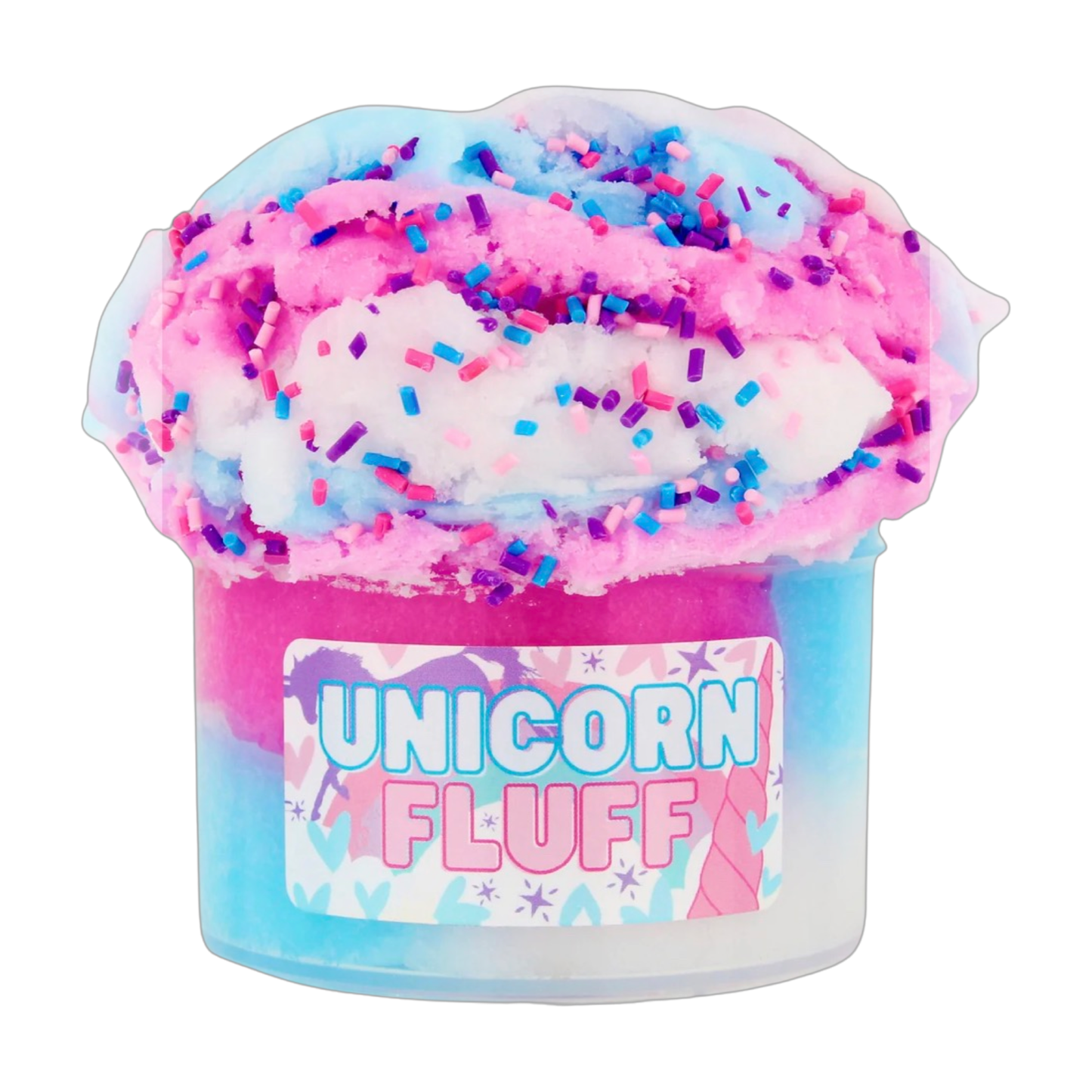 Unicorn Fluff Slime