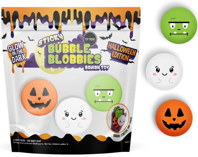 Halloween Sticky Bubble Blobbies