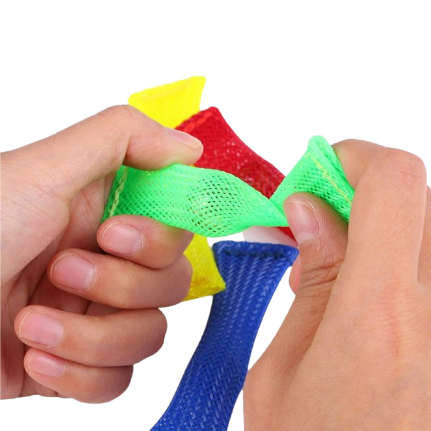 Mesh-and-Marble Fidget Toy