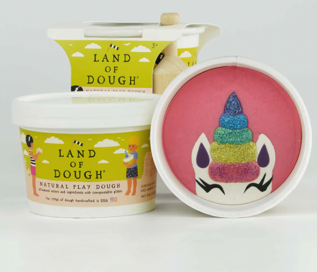 Unicorn Horn Natural Play Dough