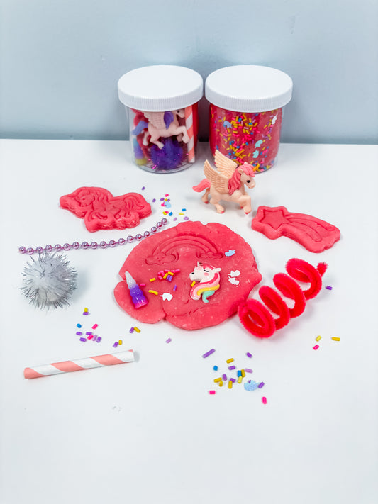 Unicorn Sensory Dough Jar Kit