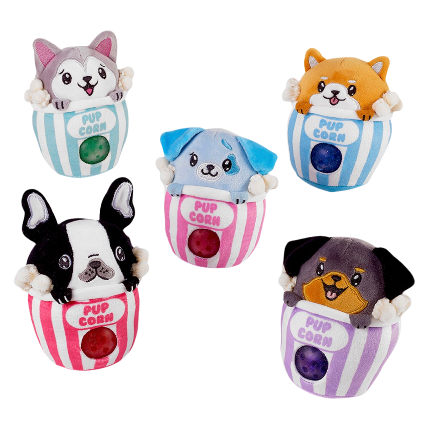 Pupcorn Plush Beadies