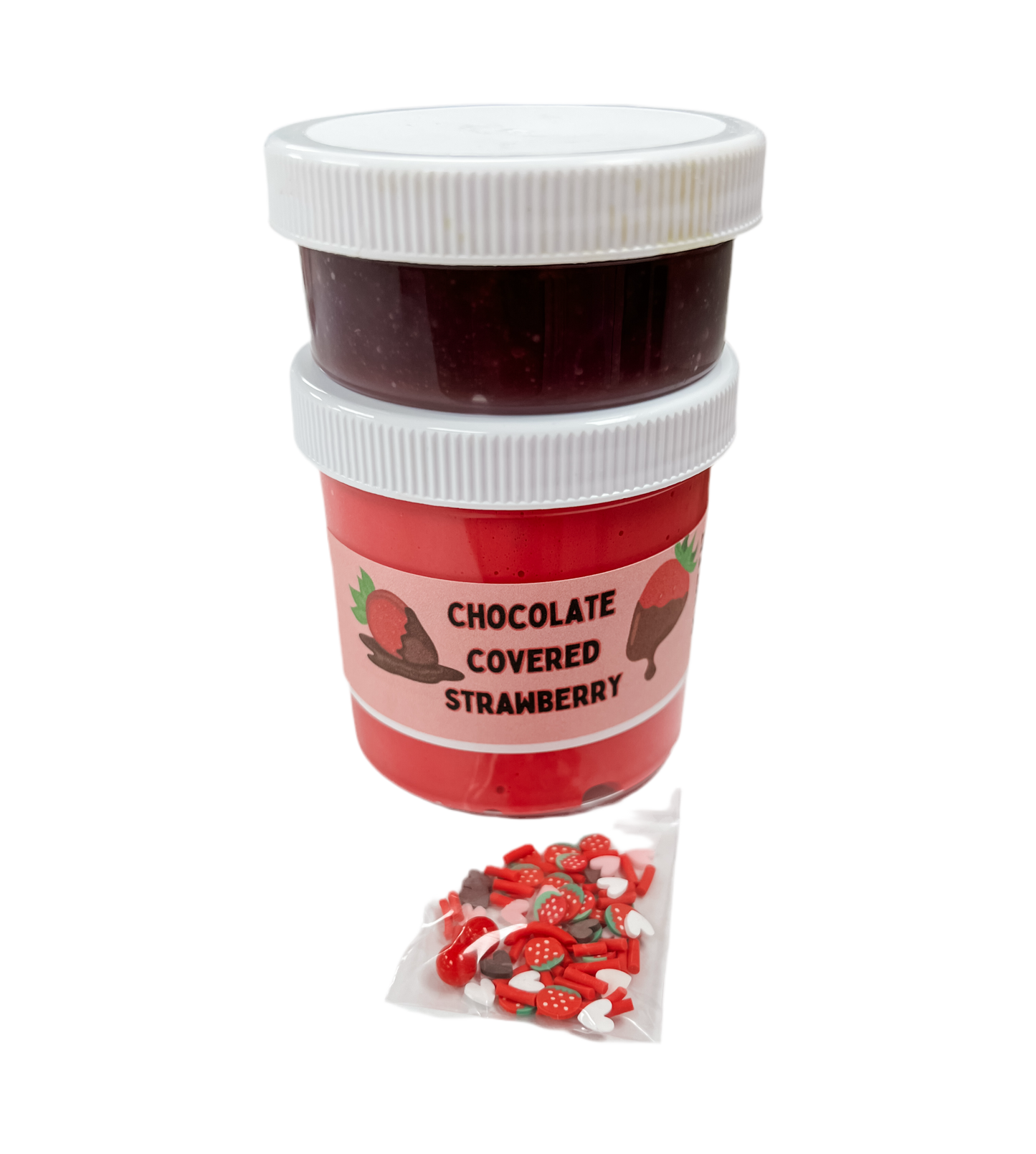 Chocolate Covered Strawberry Slime Kit