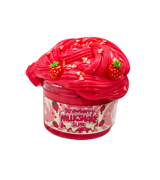 Strawberry Milkshake Slime