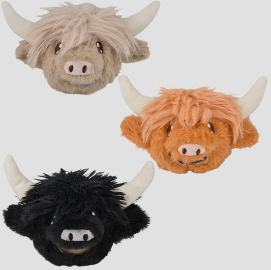 Plush Highland Cow Squeezy