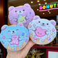 Plush Sugar Squisher Bear Donuts