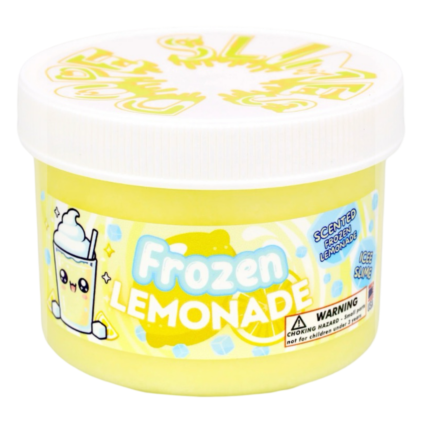 Frozen Lemonade Slime