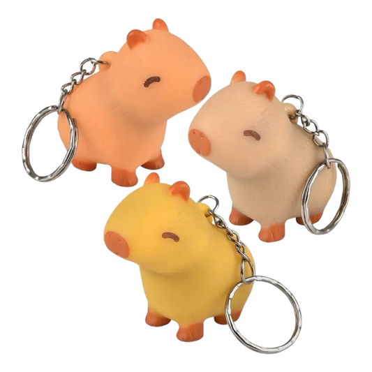 Pooping Capybara Keychain