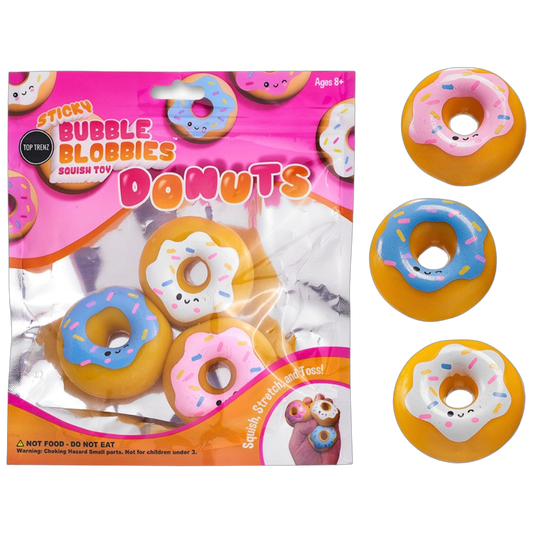 Sticky Bubble Blobbies Donuts