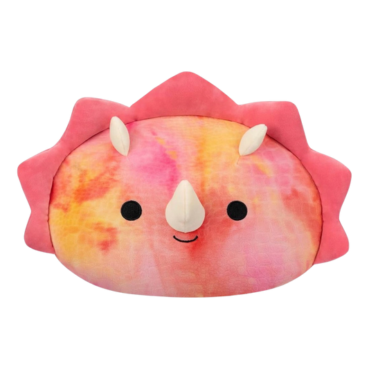 Trinity the Tie-Dye Triceratops Stackable Squishmallow