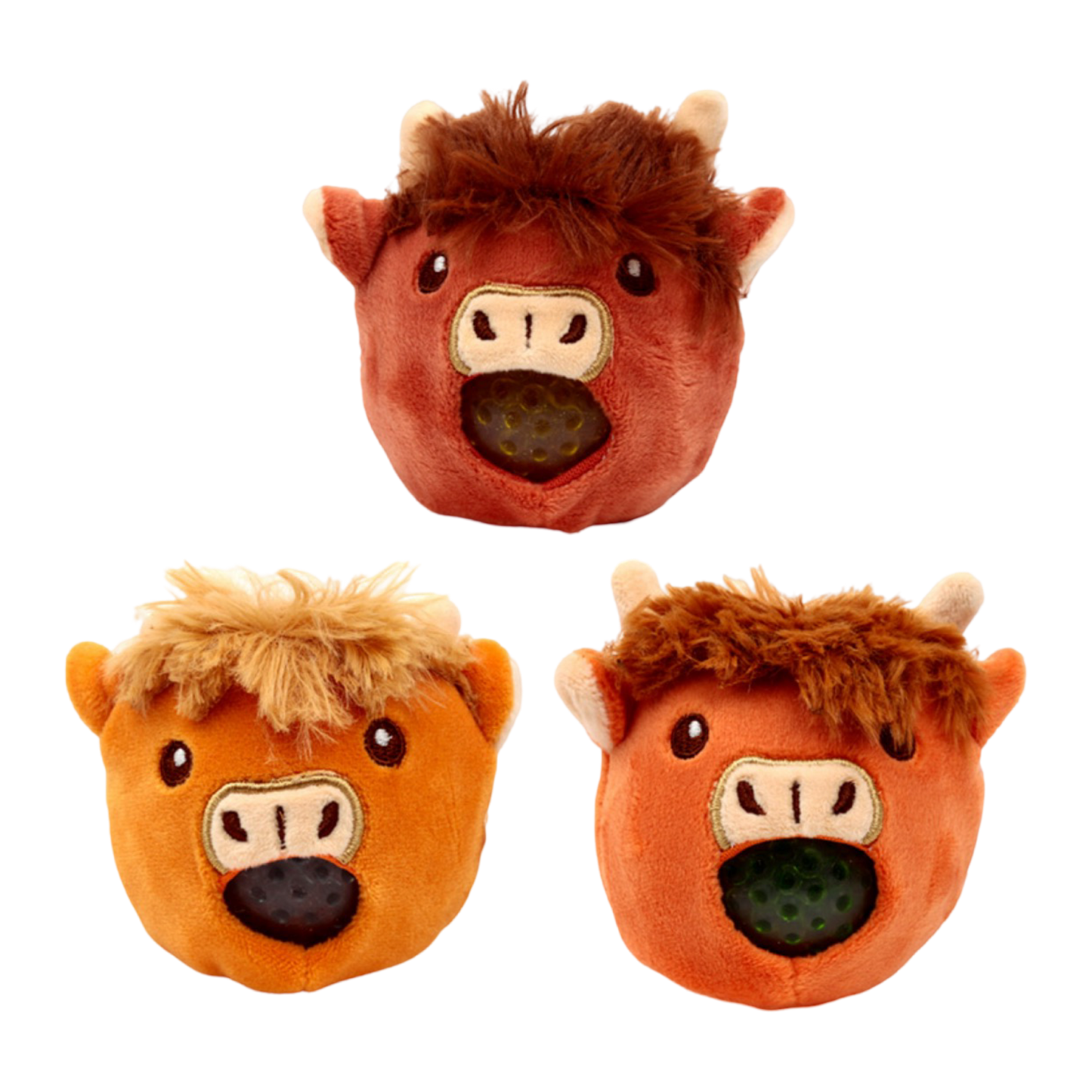 Plush Highland Cow Squeezy