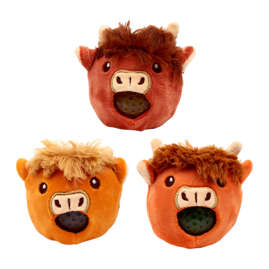 Plush Highland Cow Squeezy