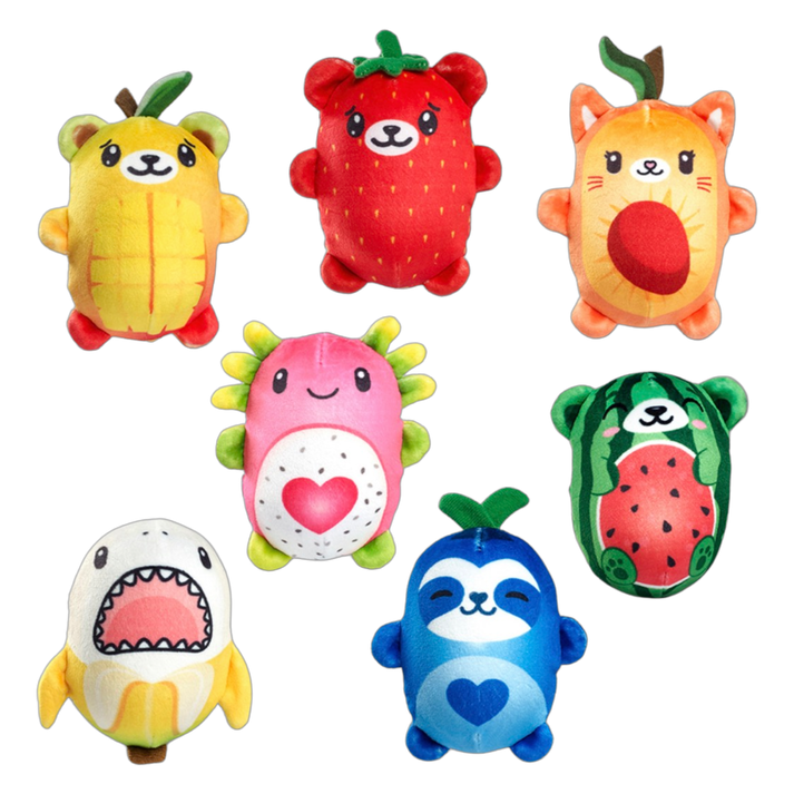 Bubble Stuffed Fruit Mashup Fidget Toys Plus