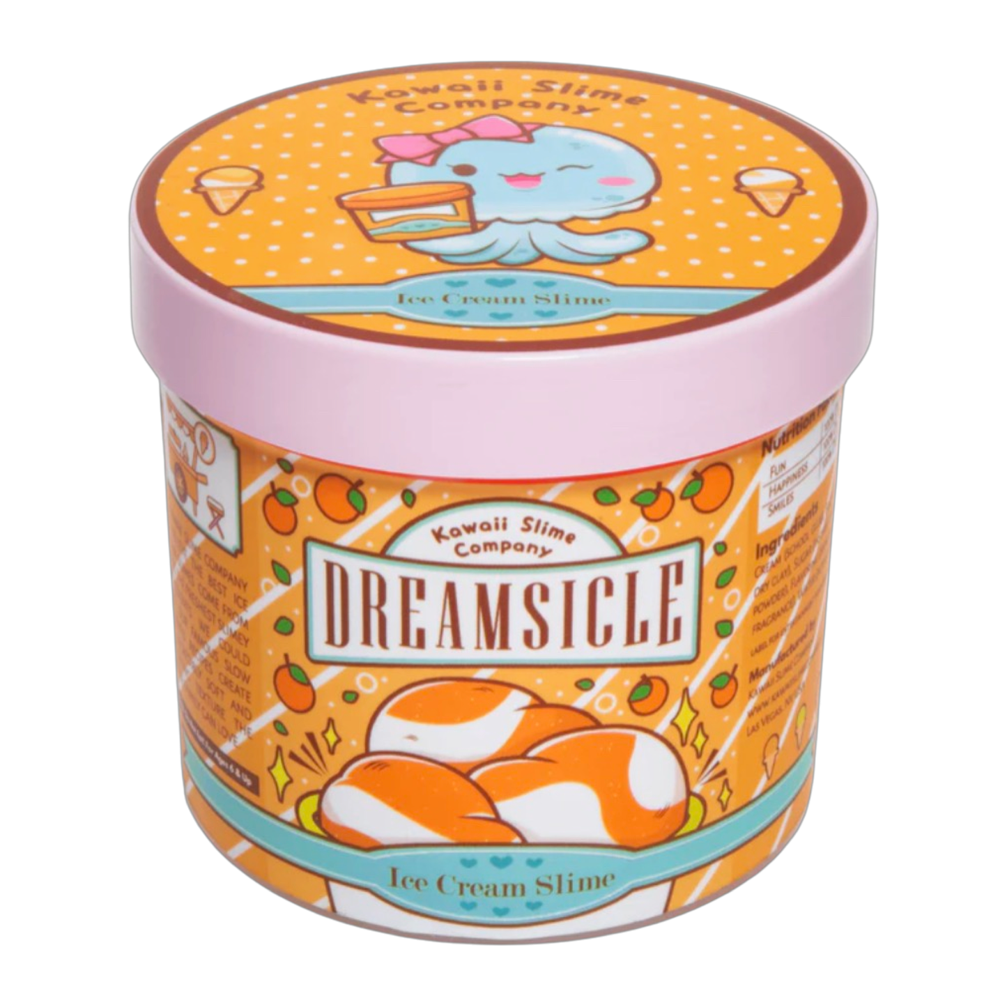Dreamsicle Ice Cream Slime
