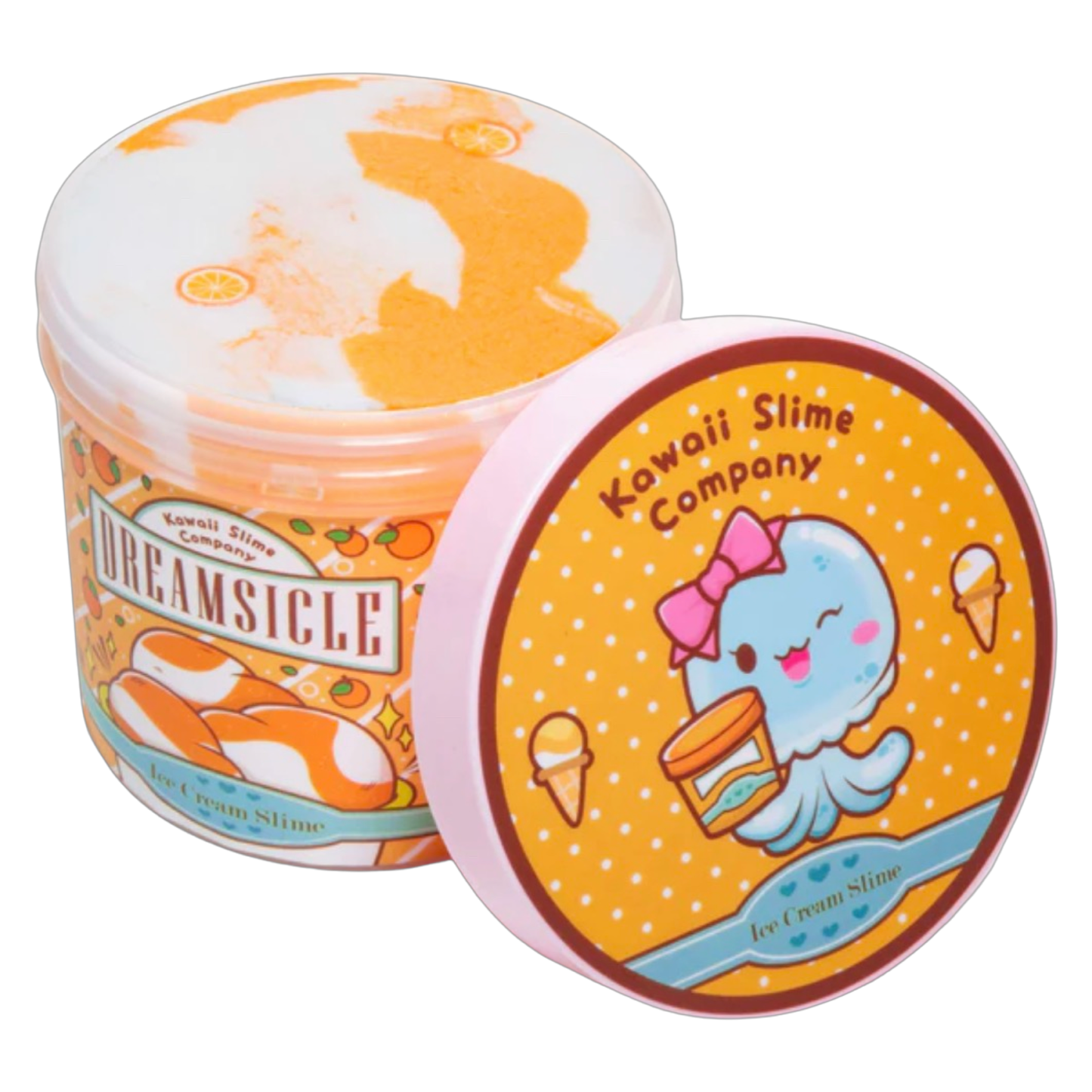 Dreamsicle Ice Cream Slime