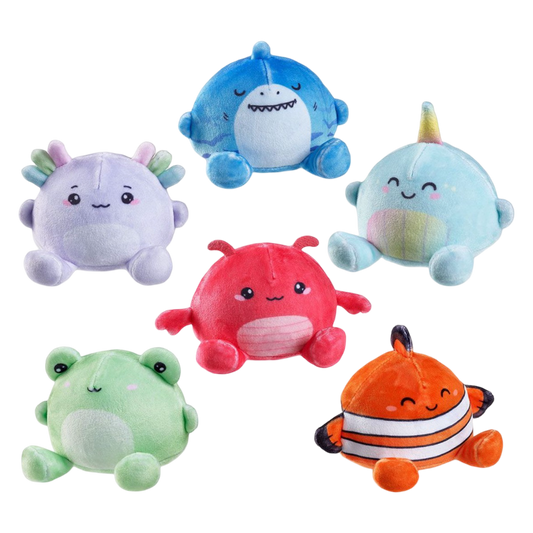 Sugar Squisher Plush Sea Friends