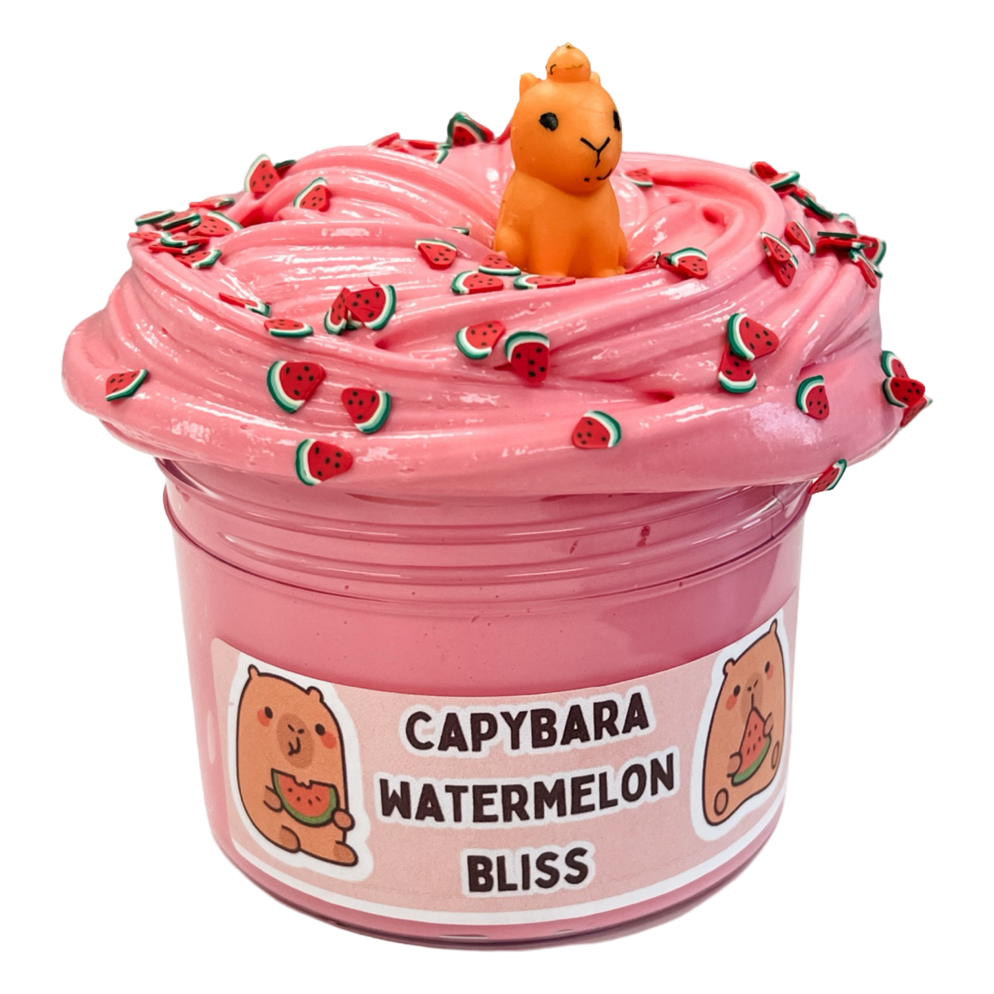 Capybara Watermelon Bliss Slime