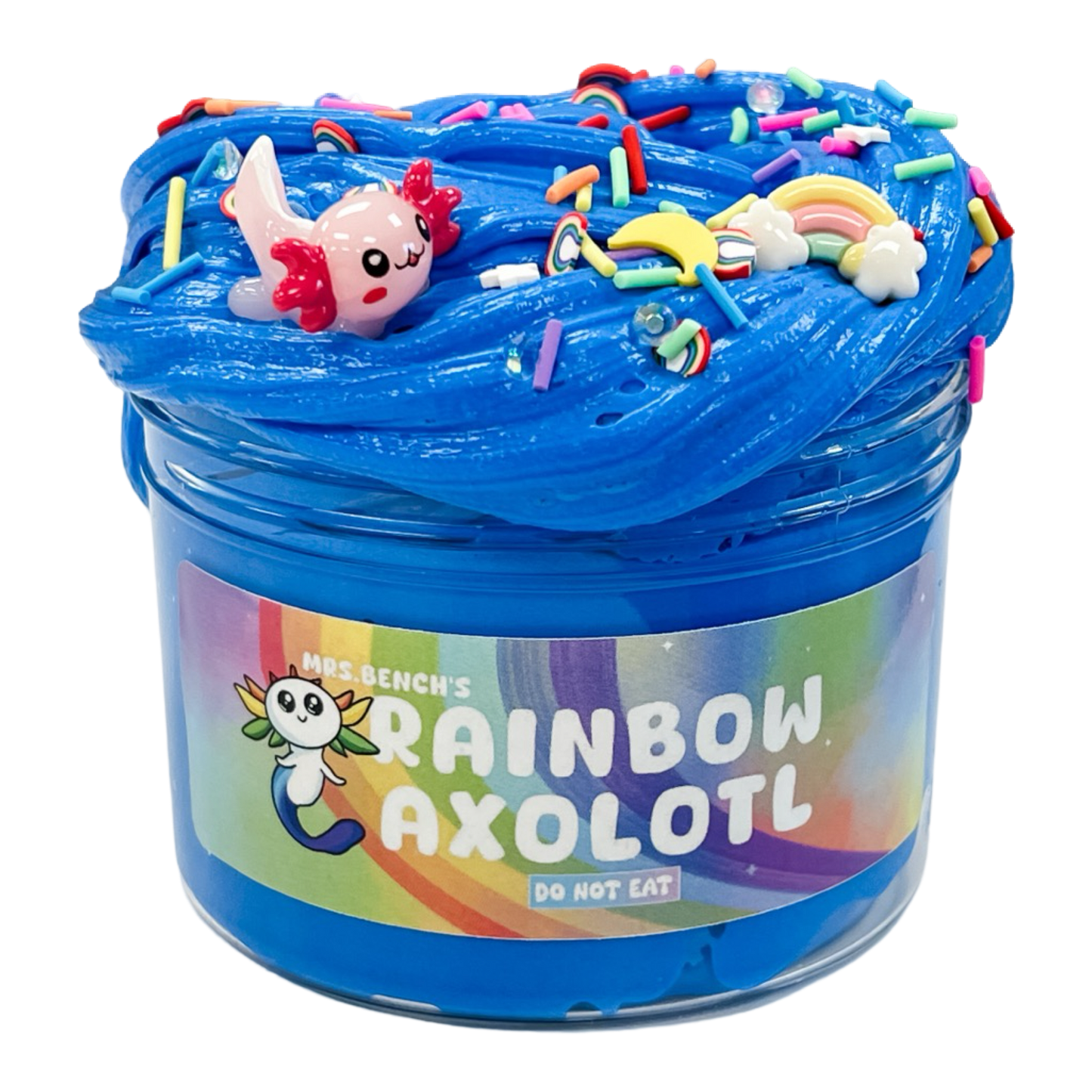 Rainbow Axolotl Slime