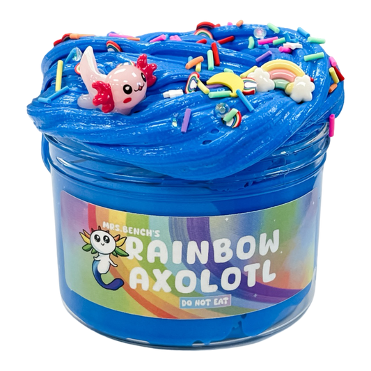 Rainbow Axolotl Slime