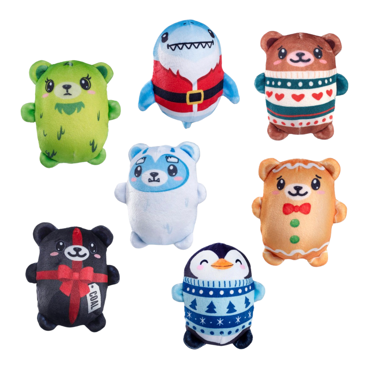 Bubble Stuffed Friends Christmas Edition