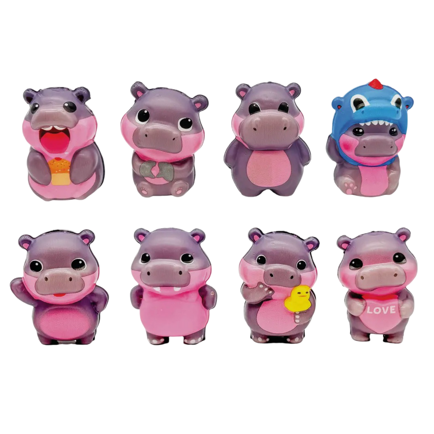Mini Baby Hippo Squishes
