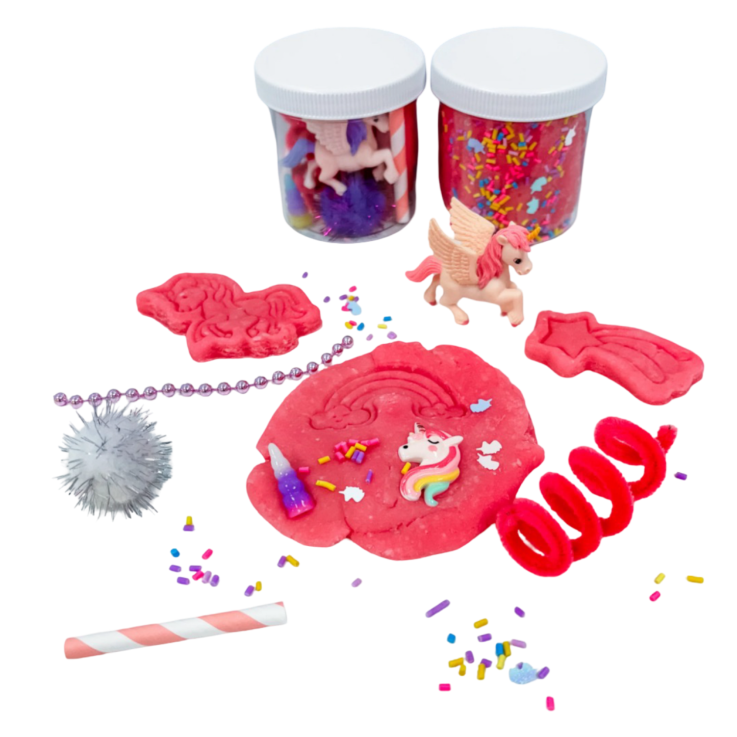 Unicorn Sensory Dough Jar Kit