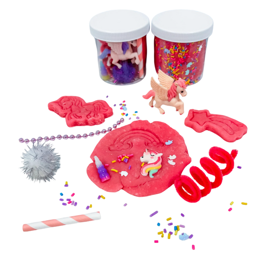Unicorn Sensory Dough Jar Kit