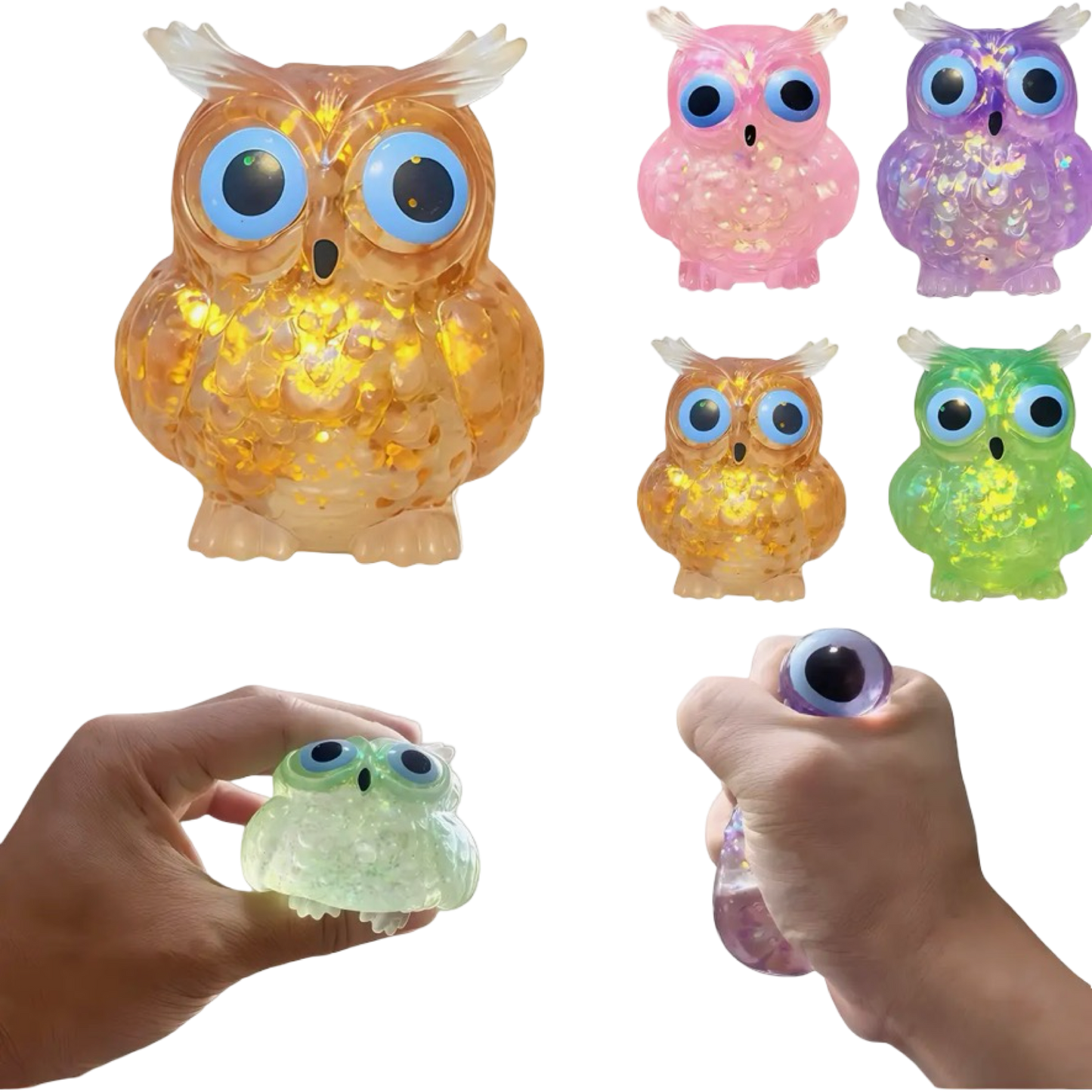 Owl Sugar Stress Ball