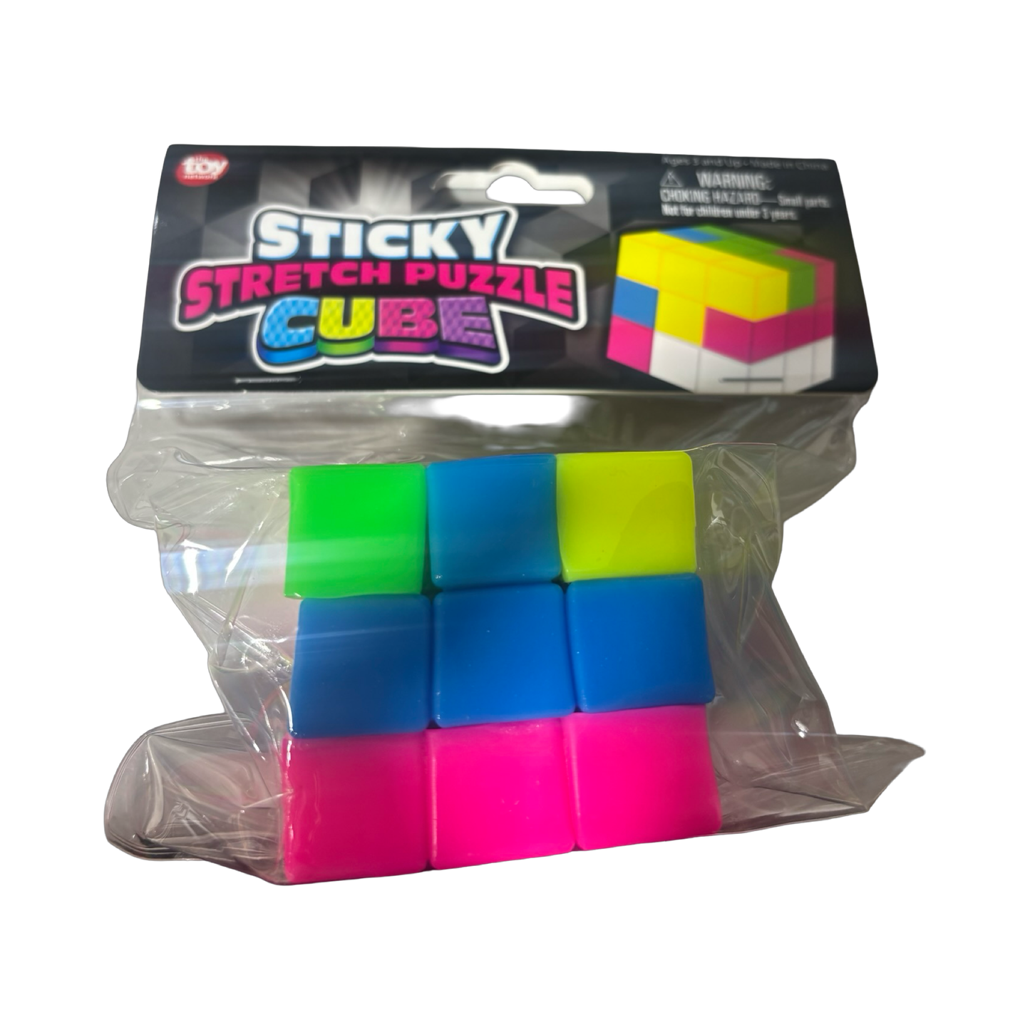 Sticky Stretch Puzzle Cube