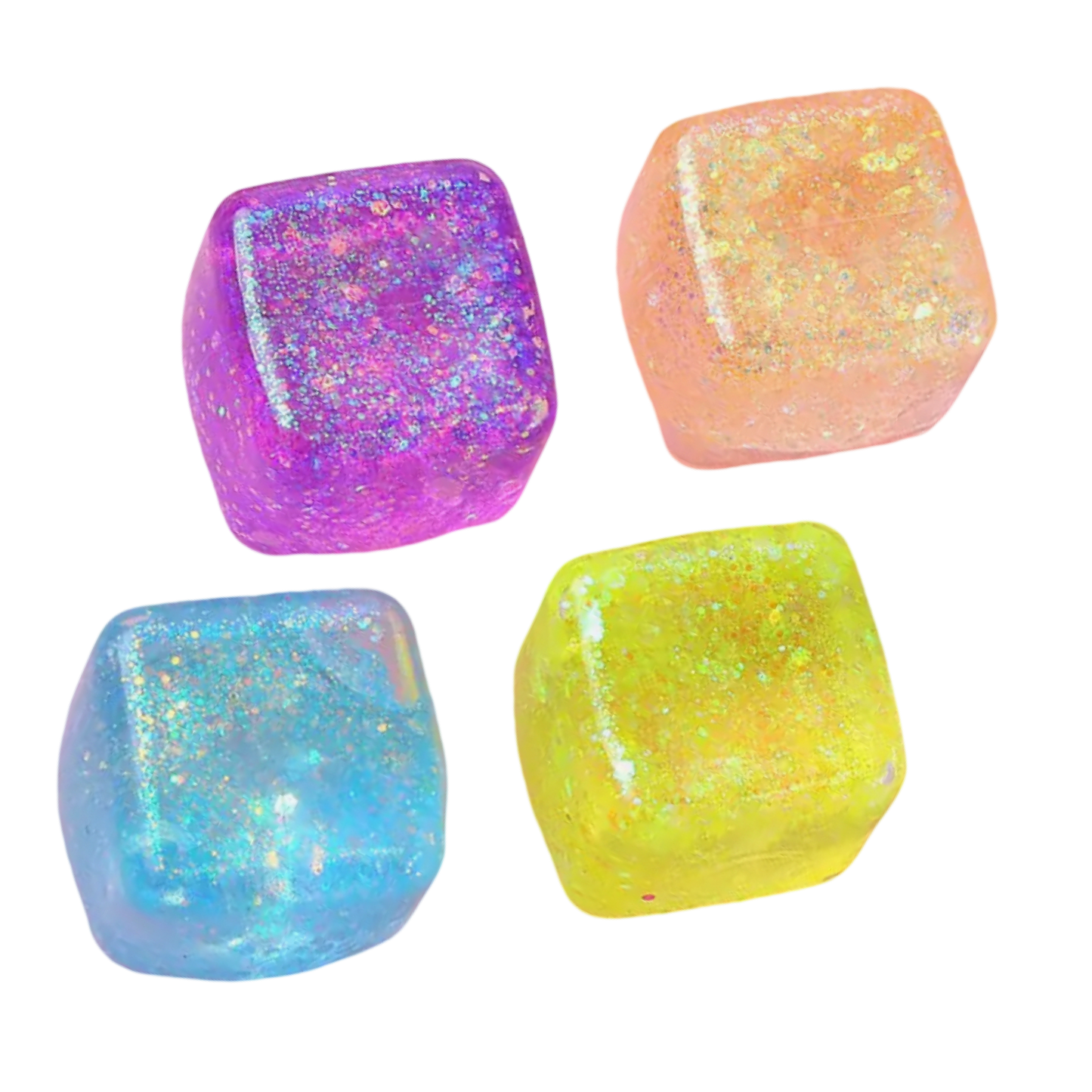 Glitter Sugar Cube