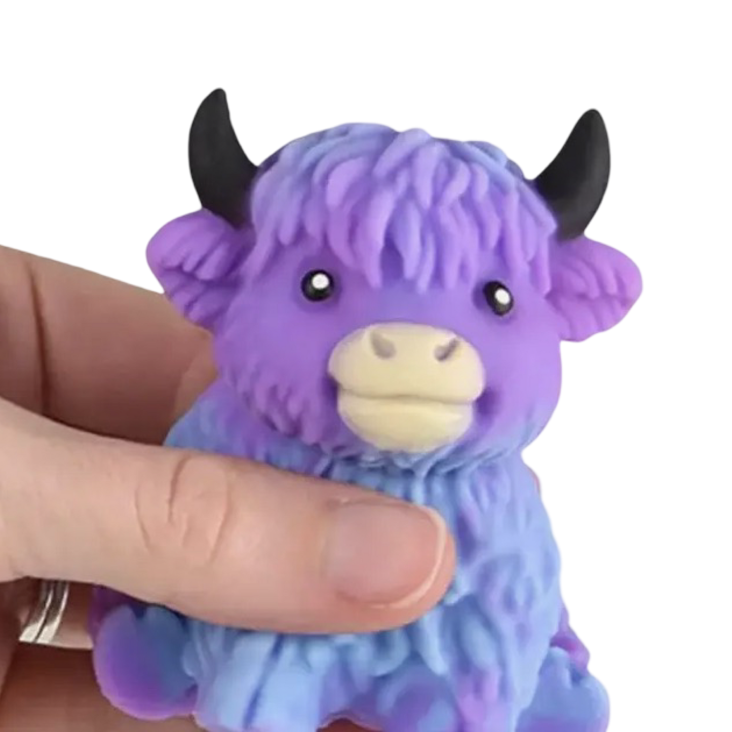 Marshmallow Highland Cow