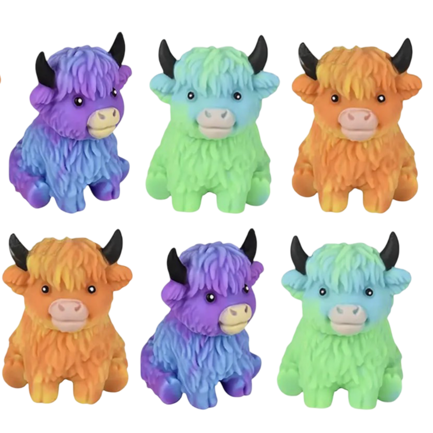 Marshmallow Highland Cow