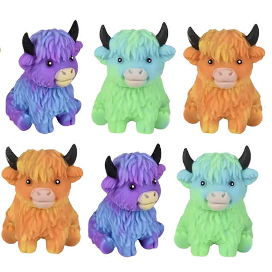 Marshmallow Highland Cow