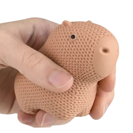 Crochet Marshmallow Capybara